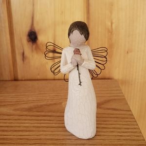 Willow tree loving angel ornament